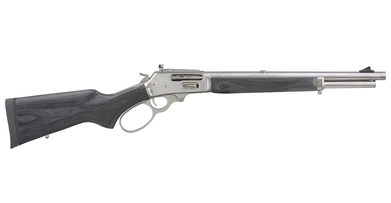 Marlin 1895 Trapper 45-70 Govt Lever-Action Rifle with Stainless Barrel 1 Marlin 1895 Trapper 45-70 Govt Lever-Action Rifle with Stainless Barrel